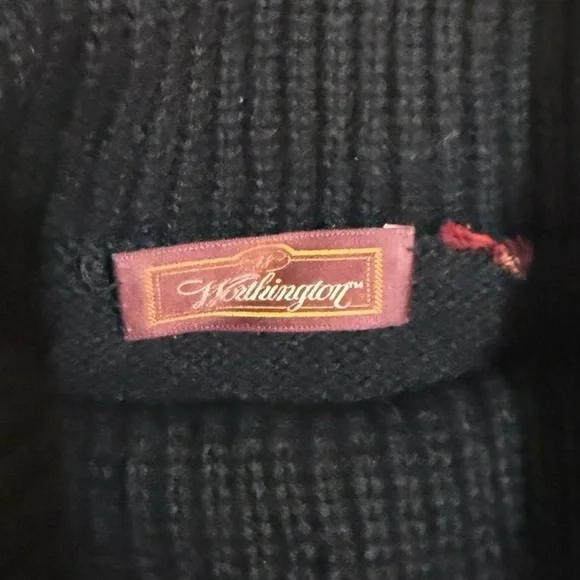 Vintage Worthington Cross Stitch Floral Sweater - Picture 4 of 4